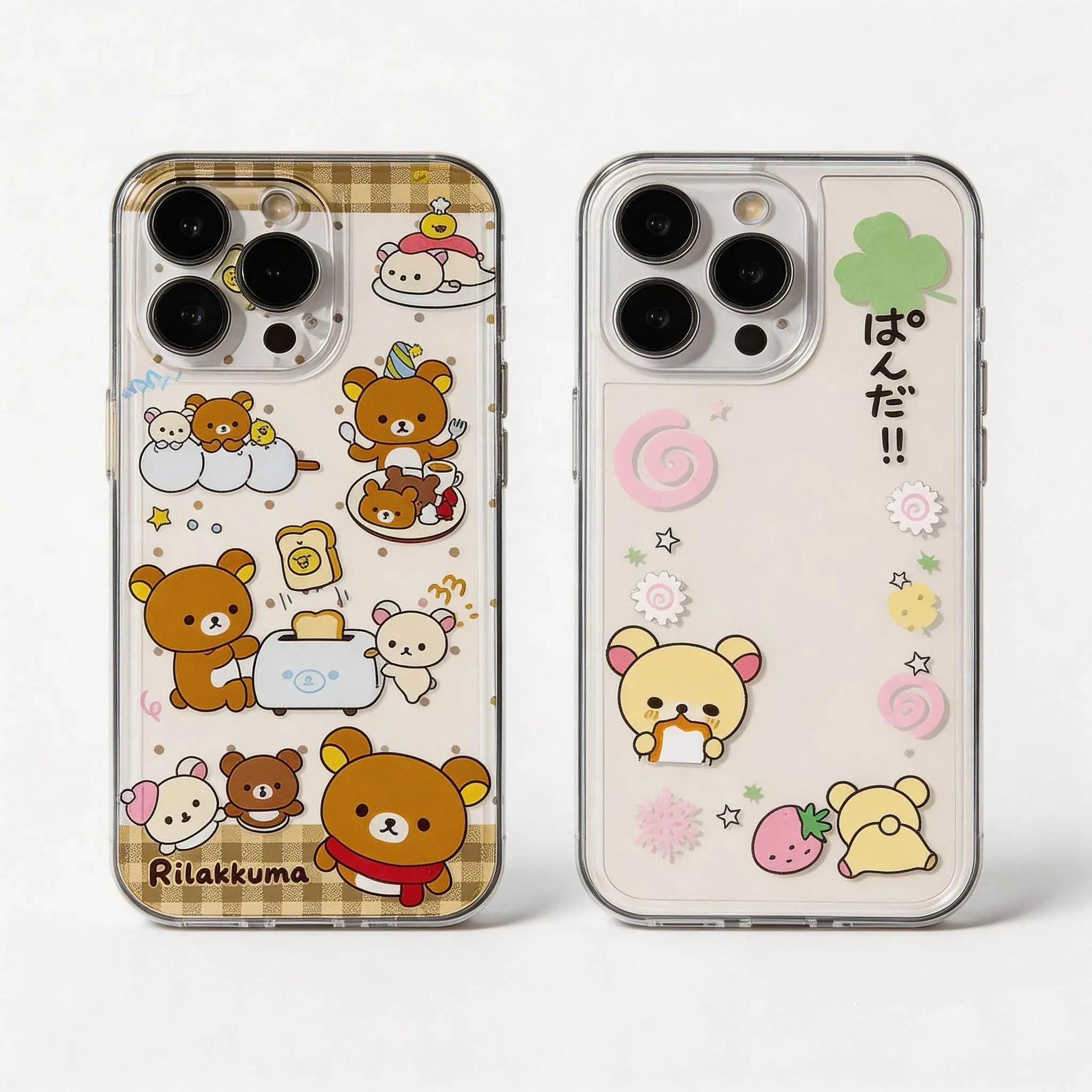 Creative Strawberry Cute Kawaii Bear Phone Case For iPhone 17 16 15 14 13 12 11 Pro Max Plus Air & Samsung Galaxy S26 S25 S24 S23 S22 S21 Ultra Plus FE- Top Fan's Phone Case Cover as Perfect Gift Get Ready for Halloween, Smartphone, Handheld, Cellphone, P