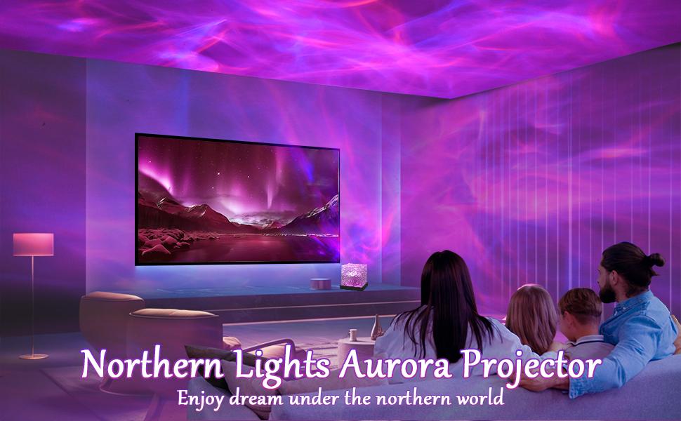 Ocean Lamp - 16 Vibrant Colors Adjustable Brightness Remote Control USB Powered LED Cube Light for Relaxation & Meditation