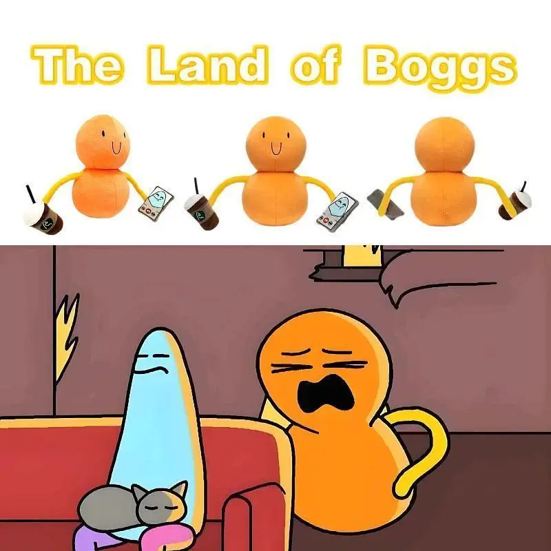 2026 New hot item The Land Of Boggs Plush Toy Anime Plushie Soft Stuffed Cartoon Animal Doll Kids Birthday Gift Room Decoration Collectible