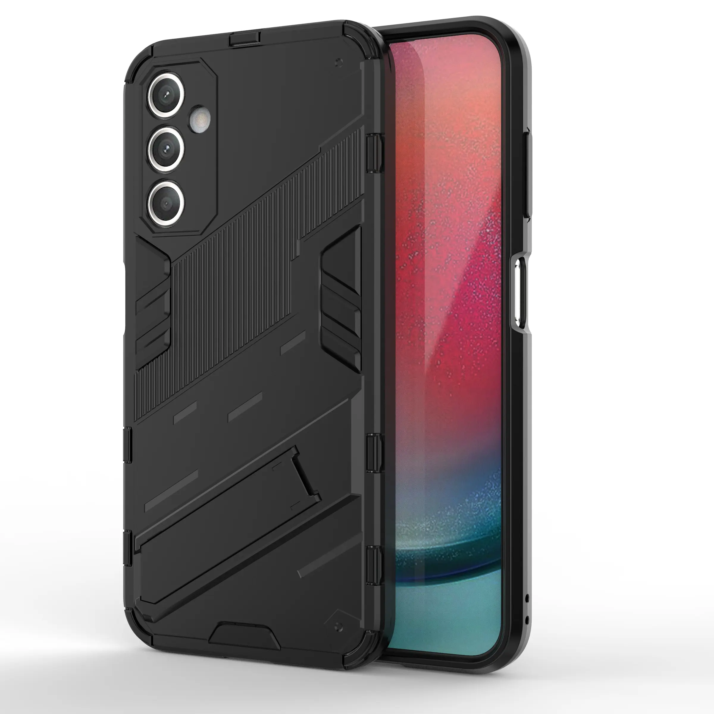 Case for Samsung Galaxy A25 5G Global, Durable Dual-Layer Shockproof Anti-Slip Stand, Scratch-Resistant Pure Color for Samsung Galaxy A25 5G Global Phone Case