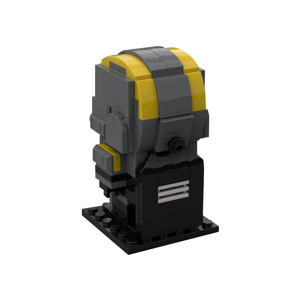 Gobricks MOC Helldivers 2 Super Destroyer Bricks Model EX Emancipator Exosuit Building Blocks Pelican-1 Shuttle DIY Assemble Toy