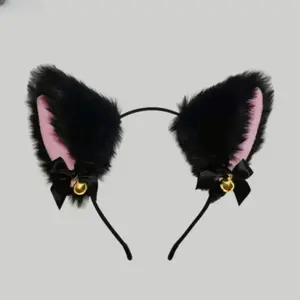 Women’s Plush Puffy Cat & Bunny Ears Headbands – Whimsical Animal-Themed Costume Hair Accessories, Soft Fashion Clips for Holiday Parties, Cosplay & Fun Daily Wear