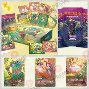Riftbound Secret Garden Limited Gift Box - Ivern & Lillia Art Sleeves TCG Game Collector Set, 2026 Limited Box with Foil Chance & Full-Art Tokens
