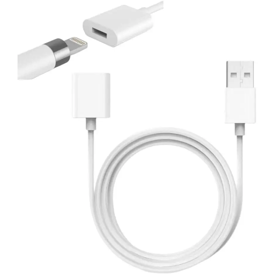 for  Pencil ChargeriPencil  Adapter 20 Mins Full Charge Compatible with  Pencil 1st Generation,1FT/1 Pack iPencil Accessories for  1 Pen Gen
