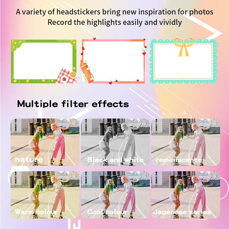 NINEKAYAA Digital Retro CCD Camera, 4K High-definition Dual Camera Entry-level Small Travel Card Machine, Portable Selfie Camera