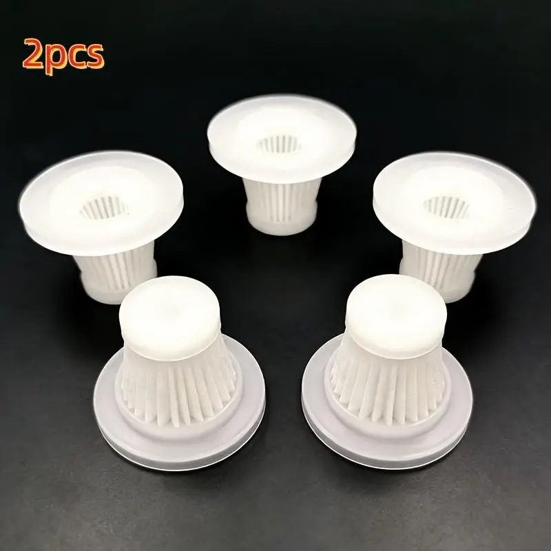 2 Washable Pet Filters for Wireless Handheld Car Vacuum, Reusable Upright Vacuum Accessories, Portable Vacuum Replacement Filter Set