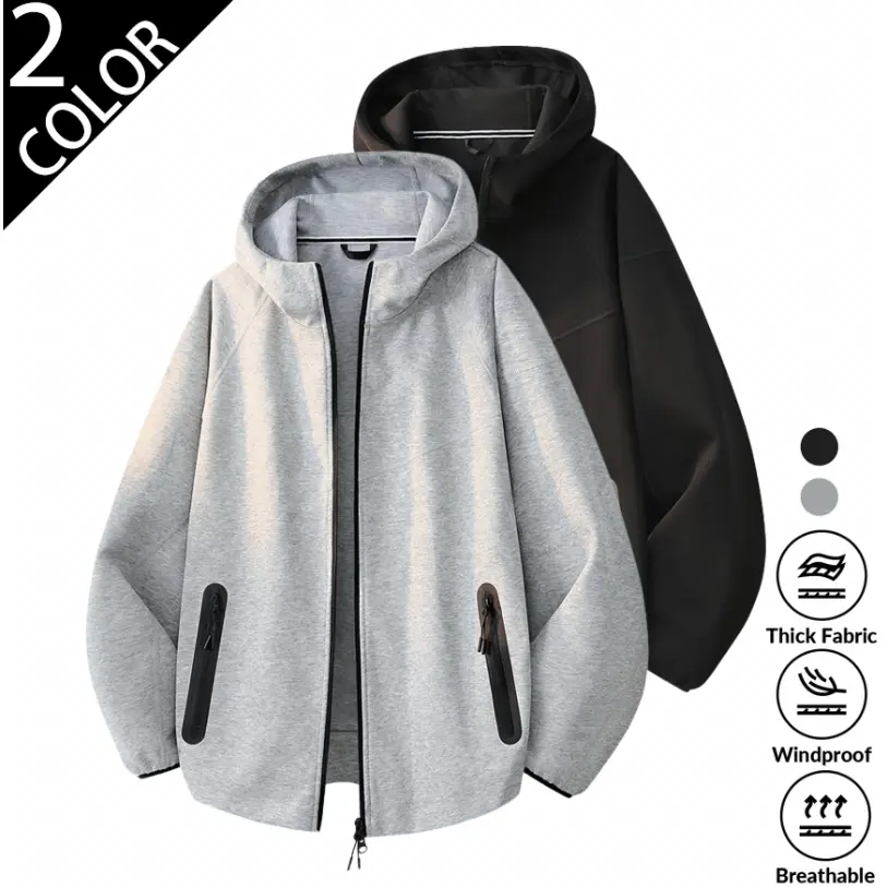 Unisex Sports Tracksuit Set, Loose-Fit Cotton 2-Piece Outfit with Full-Zip Baseball Windproof Coat, Breathable Gym & Travel Wear for Couples, S-XL, Unisex Fit, Gym Wear, Women's Gym Wear, Long Sleeve Shirt
