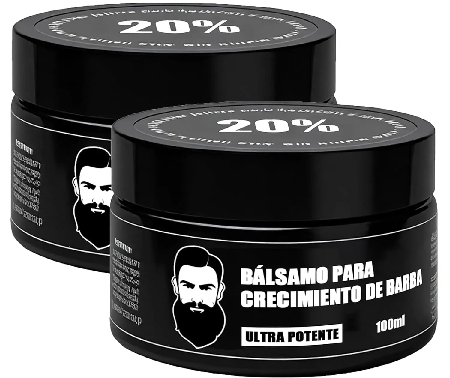 Beard Stimulant, Ultra Powerful Beard Growth Balm, Beard Cream, Beard Growth Balm, Thicker, Fuller Beard & Hair 100ml/3.5oz (2)
