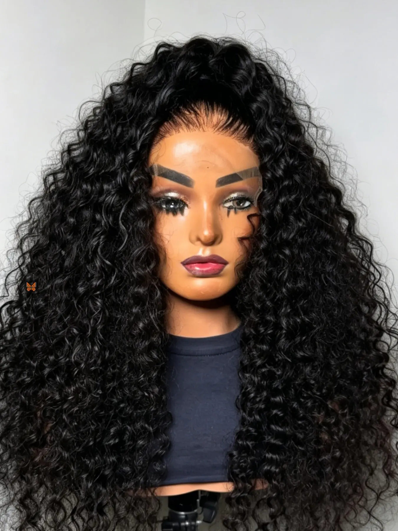 28-Inch Natural Fashion Wig, 180% Density, 13x4x1 Lace Front, Curly Twist Knot, Pre-Plucked, Daily Use, All Seasons, Lace Front Wigs