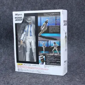 Michael Jackson Smooth Criminal Moonwalk Collection BJD Action Figure Model Toys 14cm