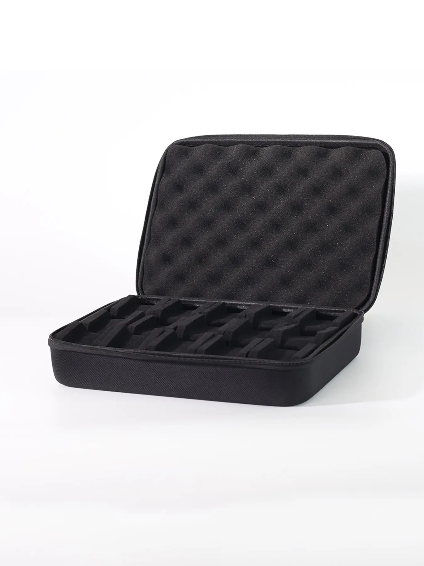 15-Piece Large Capacity Watch Storage Box, Watch Organizer, Portable Travel Shockproof Watch Case, Eva Hard Shell Protection, Minimalist Design