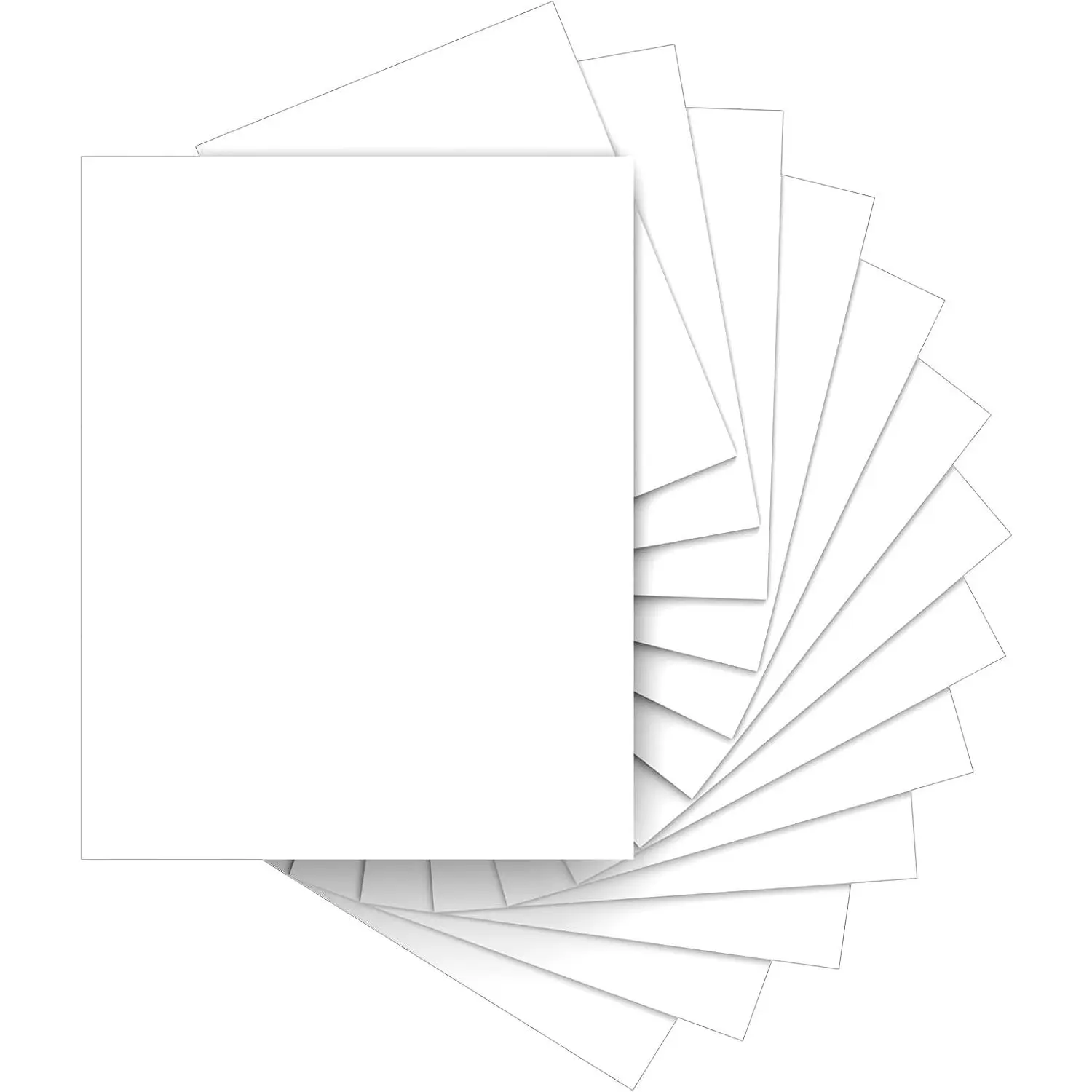 40 Sheets White Cardstock Paper 8.5 x 11, Cardstock Printer Paper 8 1/2x11 | Card Stock Paper 8.5 x 11 White, 200 GSM Construction Paper for DIY Cards, Greeting Cards, Invitations, Business Cards