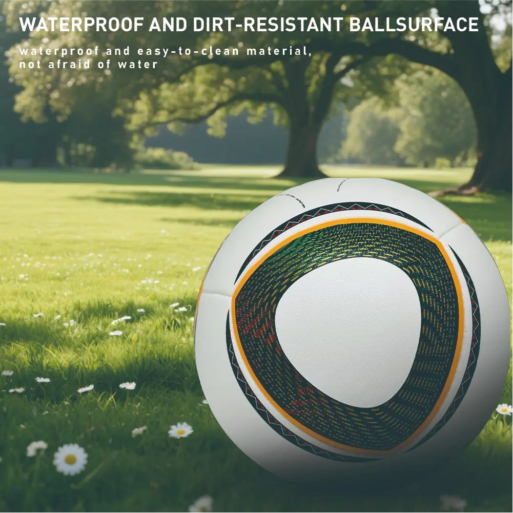 Professional Soccer Ball for Training, Durable PU Material, Suitable for Adults and Youth, Outdoor Grass and Sand Play, Outdoor Match Ball, Collectible Football