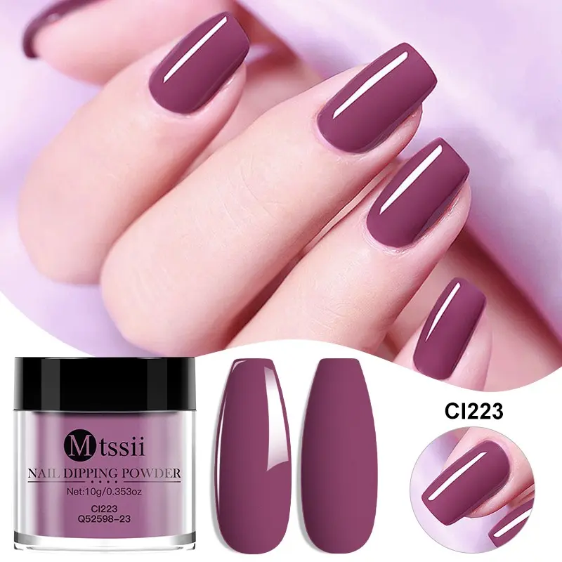 1pc Mtssii 10g Nailcare Dip Powder Nails, Acrylic Dipping Powder, Needs Liquid Base/top Coat, French Nail Art, Manicure DIY, Salon Gifts