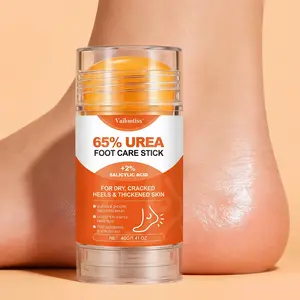 65% Urea Intensive Foot Care Stick with 2% Salicylic Acid, Moisturizing Heel Balm for Dry Cracked Feet, Callus & Thick Skin Care 40g