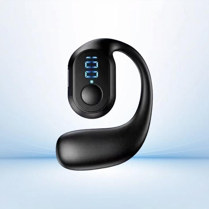 Transparent High-Fidelity In-Ear Sports Wireless Bluetooth Earbuds with LED Digital Display