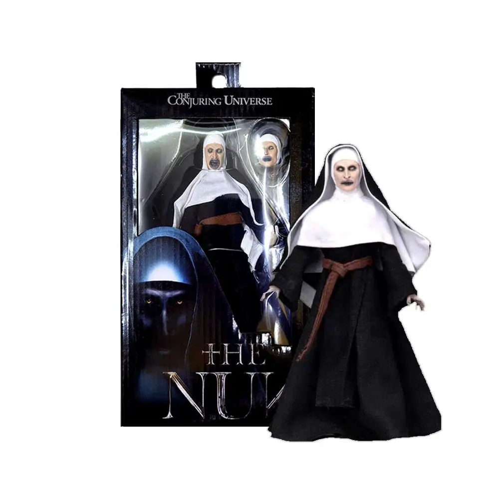 Neca Ghost Nun Horror Movie Classic, 8 Inch Cloth Action Figure, Collectible Model, Halloween Gift, Party Prize, Perfect Present