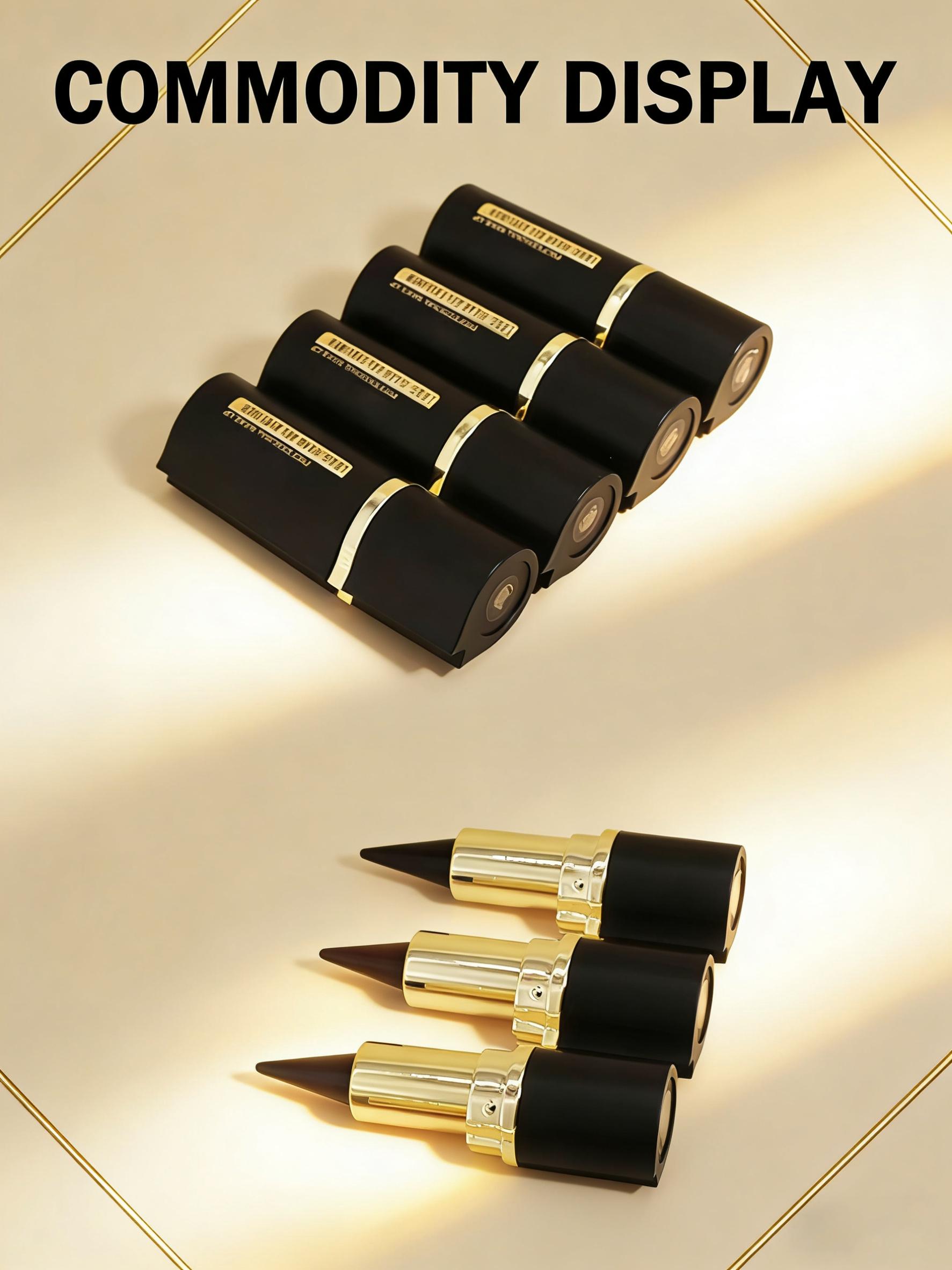 1 Gel Eyeliner Pencil, Quick-drying Eye black crayon matte Eyeliner Cream  Eyeliner,Cat Eye MakeupStencil,Smoky Eyeshadow Palette Goth Halloween Makeup Kit,girl's favorite Valentine's Day makeup gift.