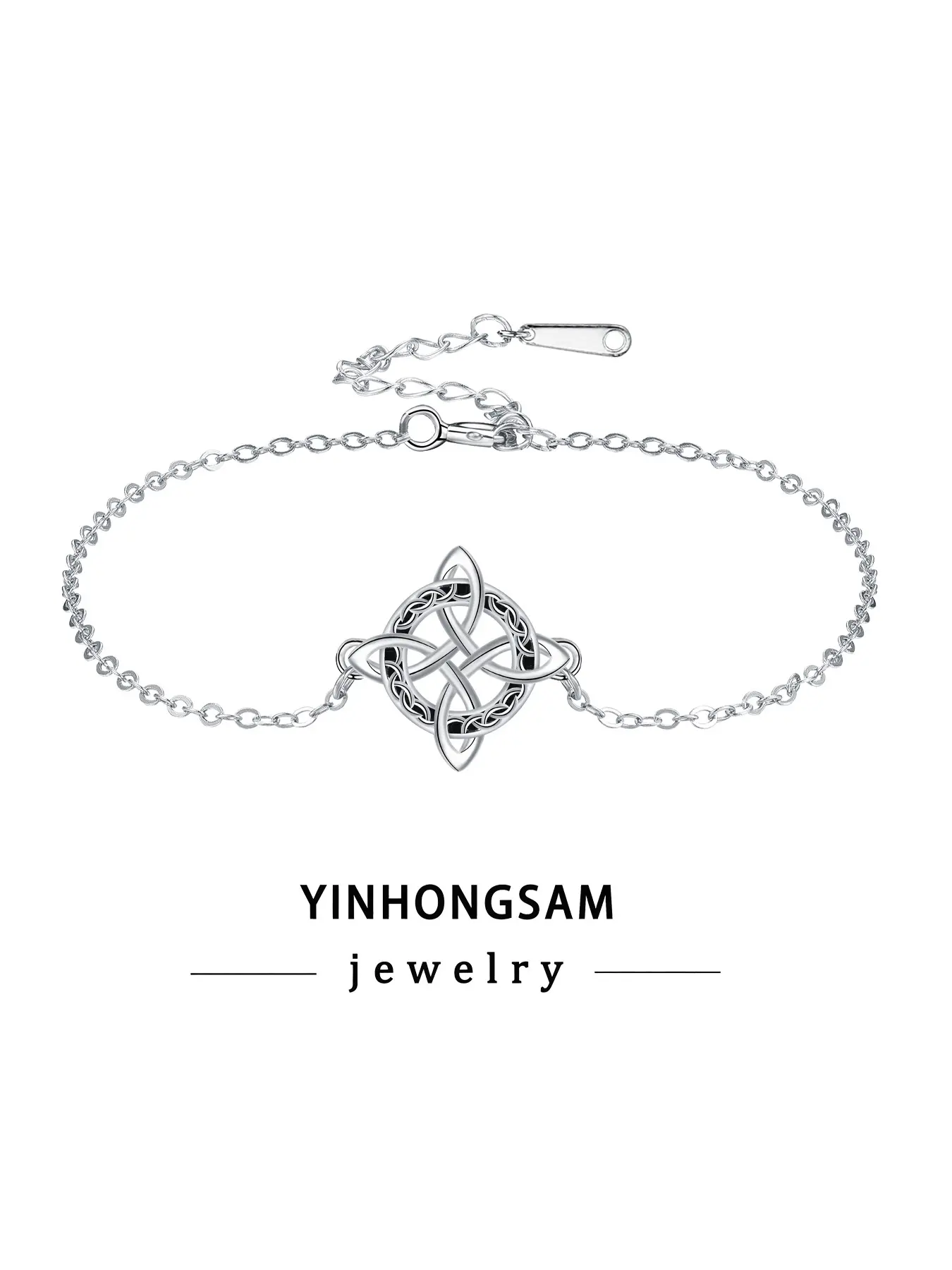 Witches Knot Bracelet for Women, Magic Knot Wiccan Symbol Bracelet, Witchcraft Amulet for Women Charming Ladies