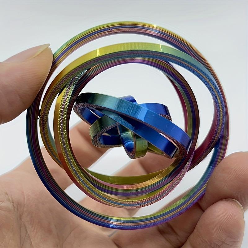 Rotating Physical Gravity New Compass Simple and Fun Multi-color Stress Relief Small Toys, Rotating Interactive Game Props Fun Little Gifts Stress Relief Props for Adults, Stress Relief Fidgeting, Fidget Spinner