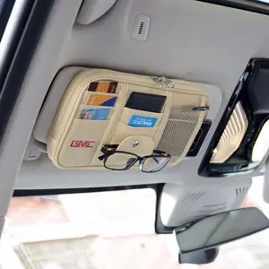 Car Sunshade Organizer Bag for Gmc Canyon Sierra1500 HD At4 Terrain Acadia Yukon Xl Hummer, Car Accessory, Sunglasses Card Holder