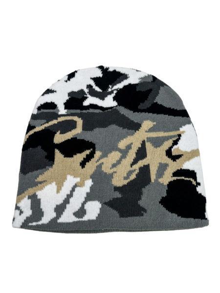 Trendy Unisex Star Letter Jacquard Knit Beanie Hat for Winter Streetwear Cozy Soft Stretchy Y2K Style Skull Cap Ideal for Daily Outfits Outdoor Sports Travel Music Festivals