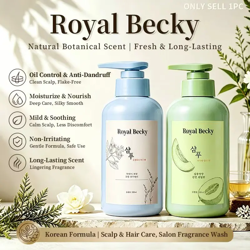 Royalbecky Korean Royal Blemish Powder Rose Scented Bath Foam, Hydrating Bubble Long-Lasting Fragrance, Original Import