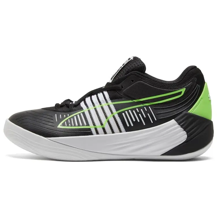 Puma Fusion Nitro 'Black Green Glare' 195587-01