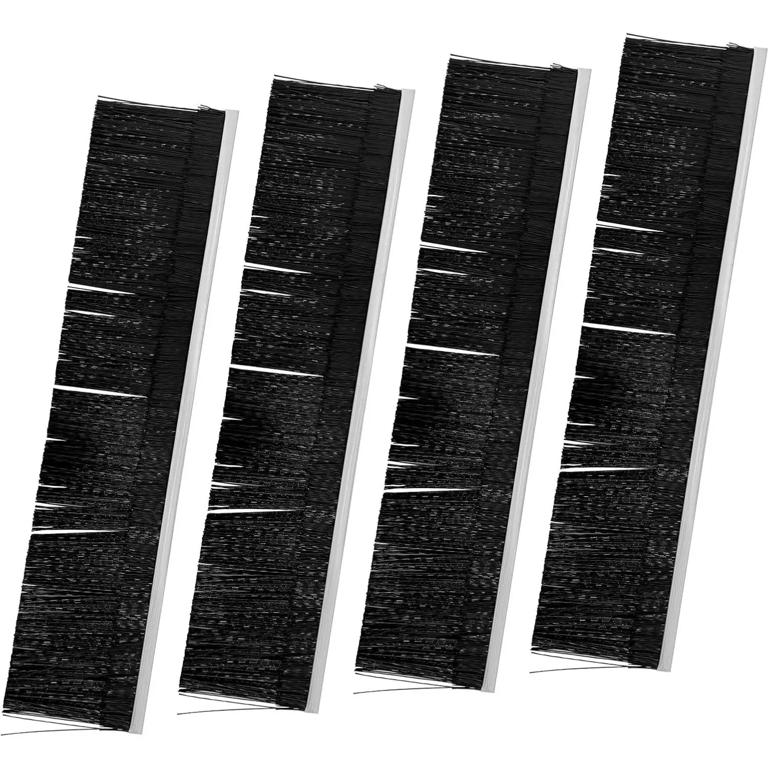 Lawn Sweeper Brush Fit for 42" 44"  Tow Behind| 46780 Lawn Leaf Sweeper Yard Sweeper Brush - Length 21-3/4-In, 4PCS