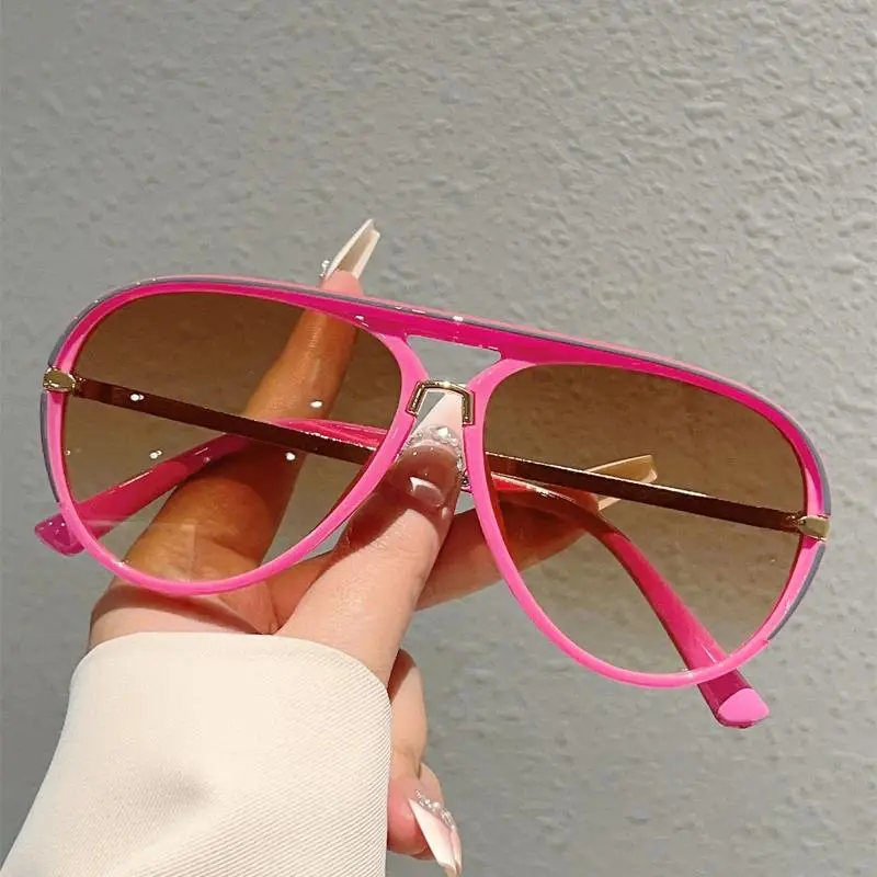 Obsessed Alert These Transparent Frame Aviator Sunglasses Are The Summer Must Have Gradient Lenses UV Protection Lightweight Comfortable For All Day Wear