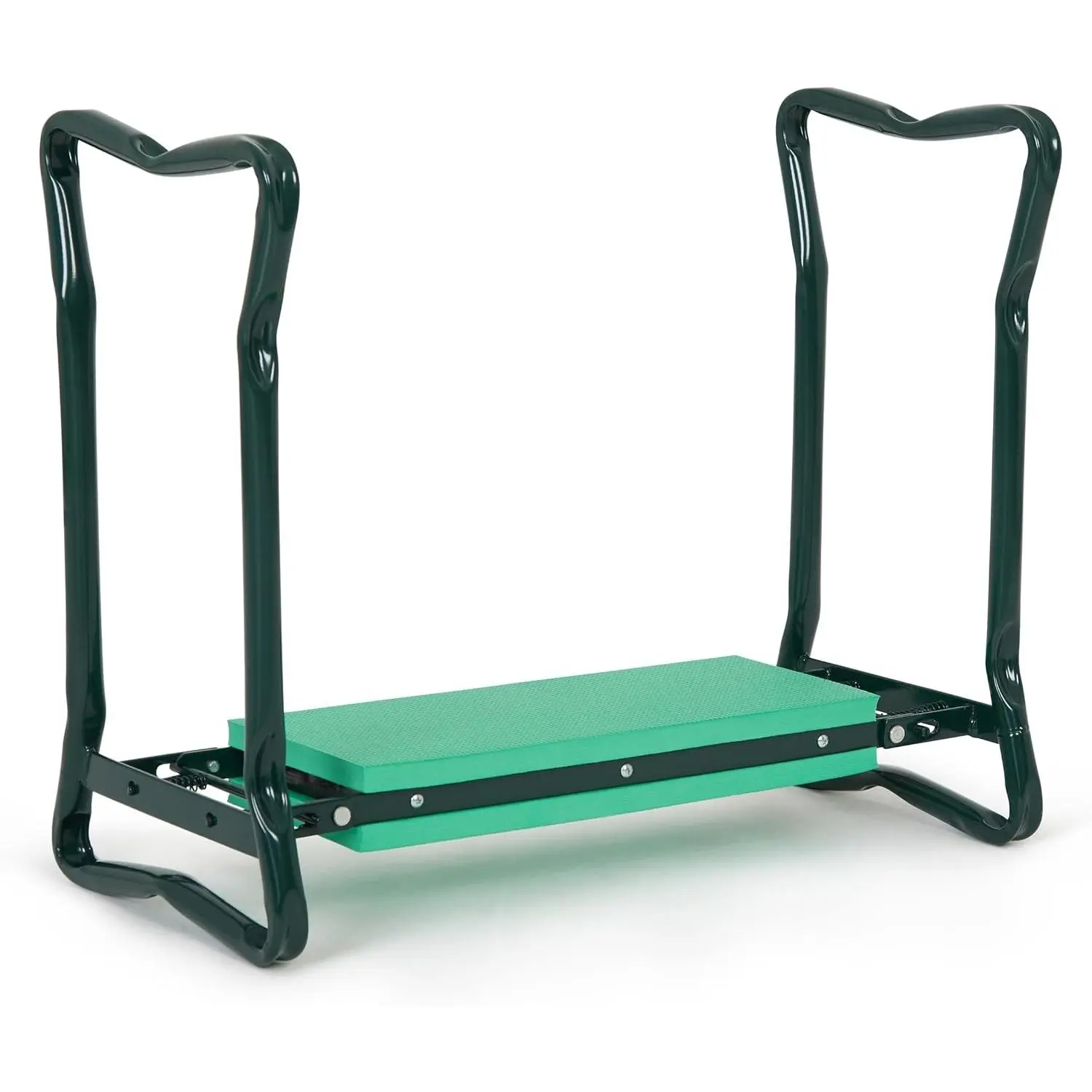 Garden Kneeler & Seat – 2-in-1 Garden Stool and Kneeler, Foldable Gardening Bench with Cushioned Pad for Weeding, Planting & Yard Work