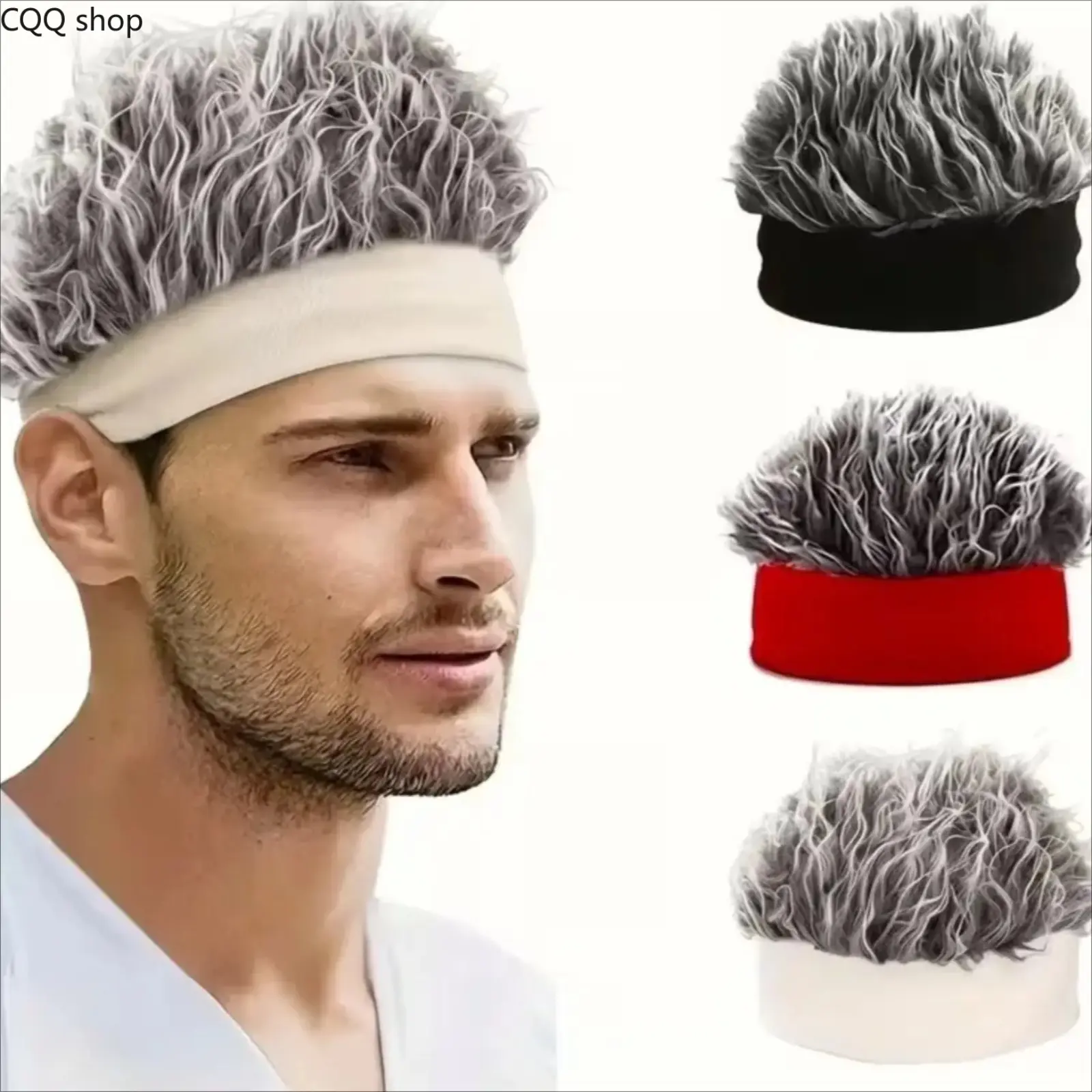 Unisex Pointed/Textured Synthetic Hair Wig Cap | Heat-resistant knitted design with an expressive face-framinghairstyle, suitable for themed events and casual wear - aunisex cosplay costume accessory.