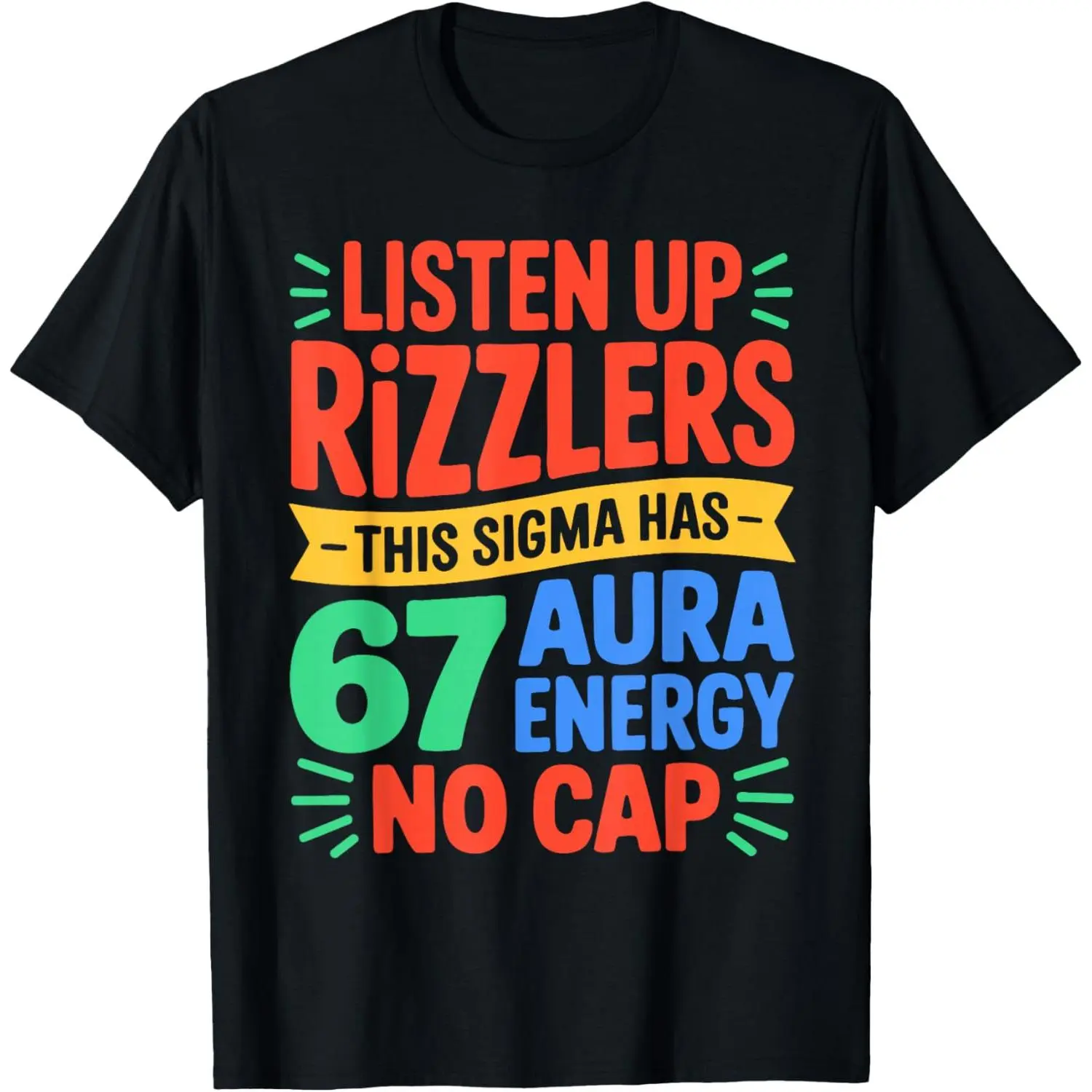 67 Meme Trendy Funny Six Seven Gen Alpha Z Boys Teens Kids T-Shirt
