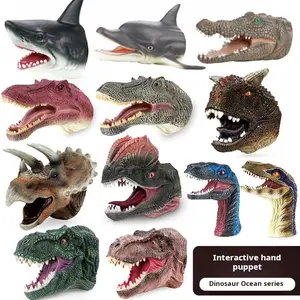 Science and Education Cognitive Glove Model Simulation Dinosaur Marine Animal Children's Interactive Entertainment Puppet Toy