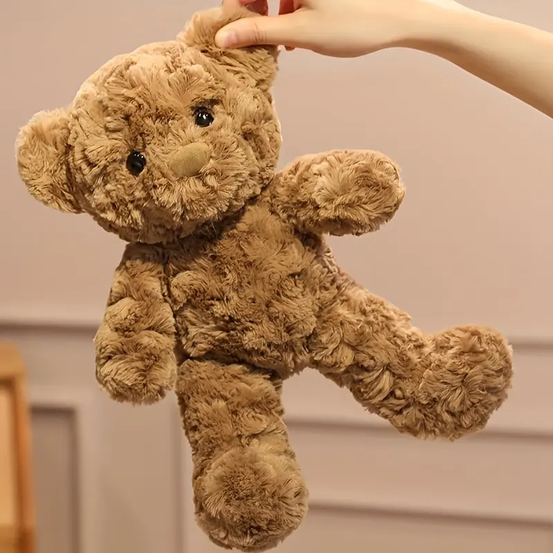 Teddy Bear Plush Toy, Soft Stuffed Plush Animal, Cute Plush Bear, Birthday Christmas Gift, Home Room Decoration, Fluffy Stuffed Animal