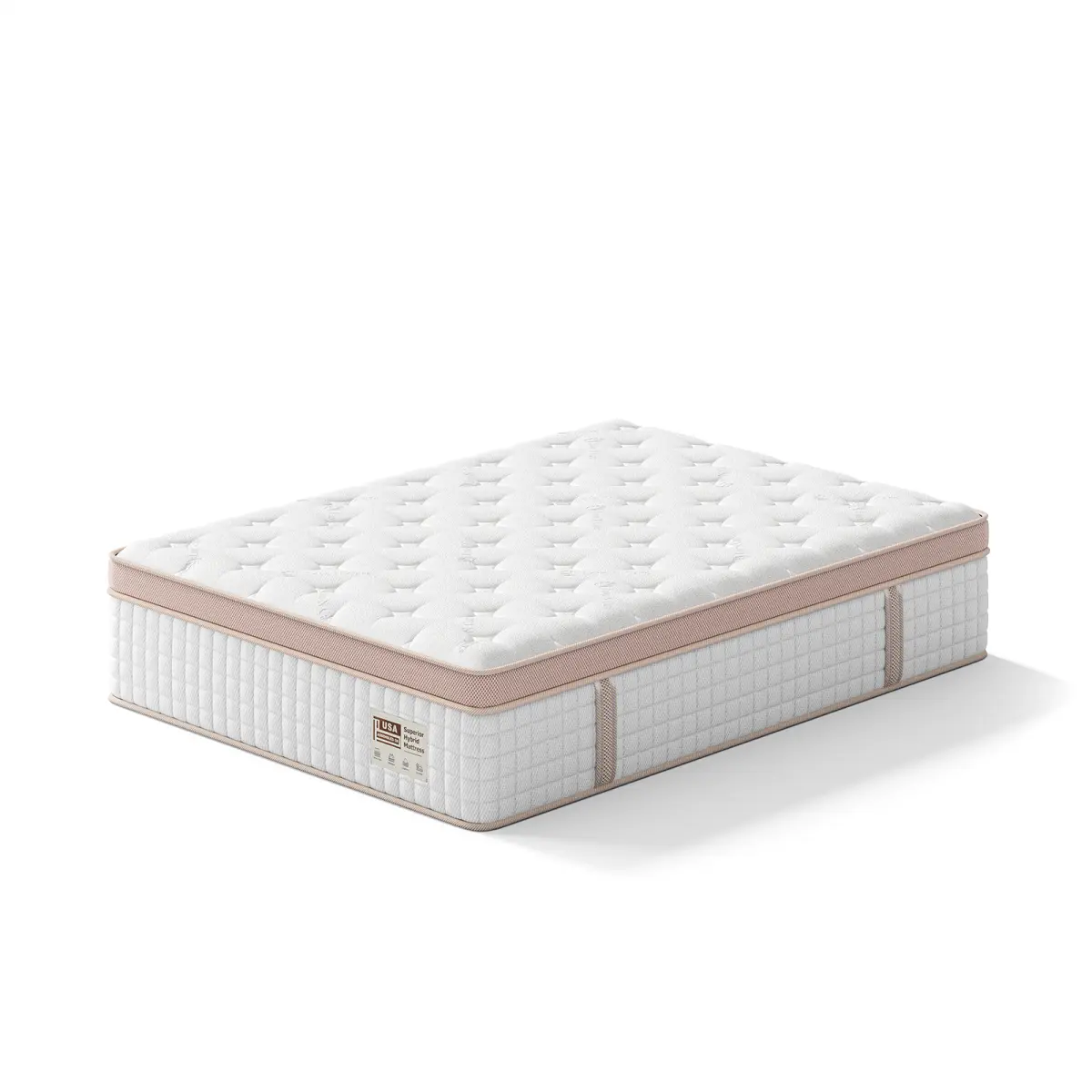 14 Inch Firm Hybrid Mattress – Full Size – Gel Memory Foam & Pocket Springs – Pressure Relief, Motion Isolation, Ergonomic Modern Bed, Cooling Gel Mattresses, Hybrid Gel Memory Foam Mattresses