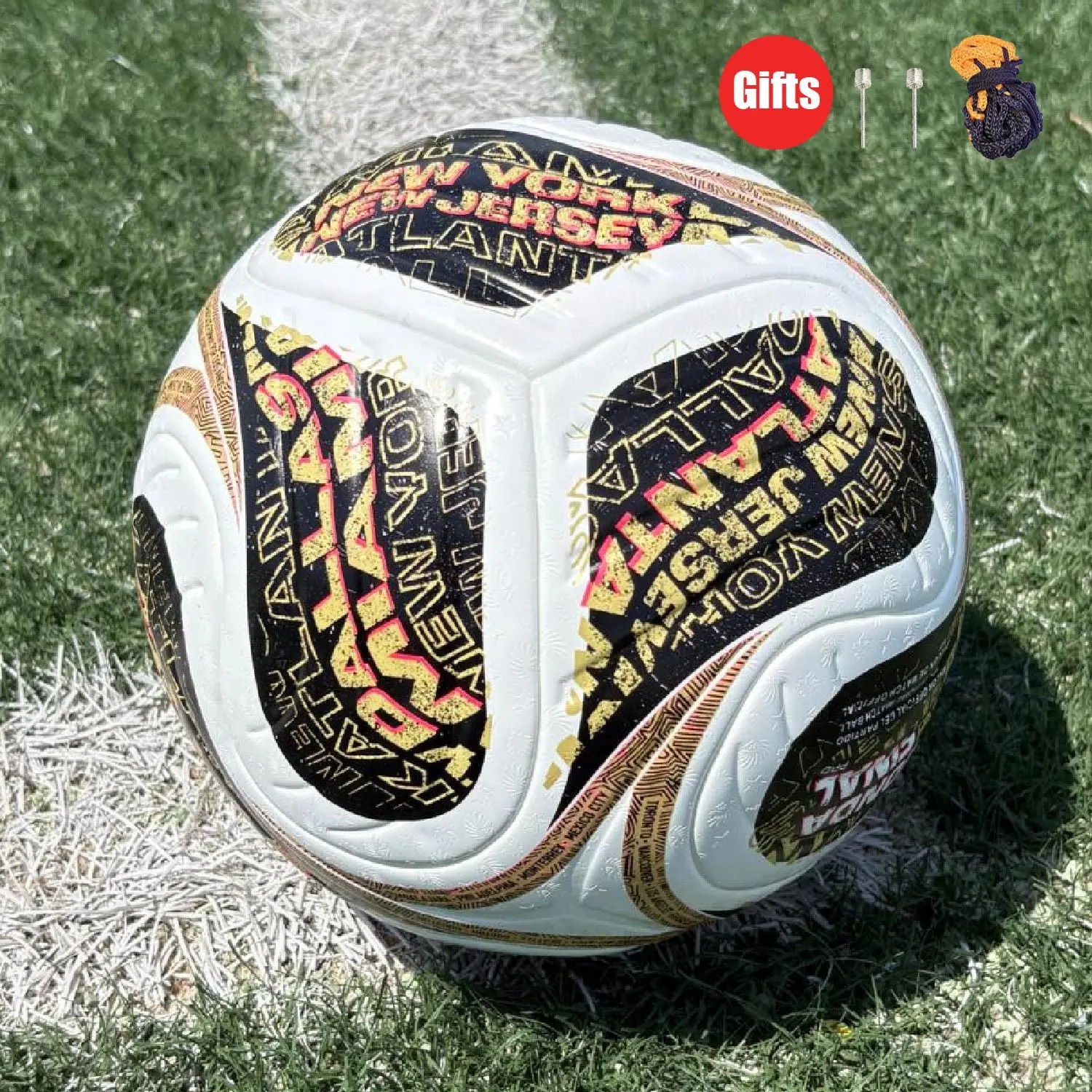 Seamless Heat Bonded Ball, Stable Flight Trajectory, Durable PU Material, Waterproof and Dustproof, Suitable for Various Surfaces, Trainer Ball