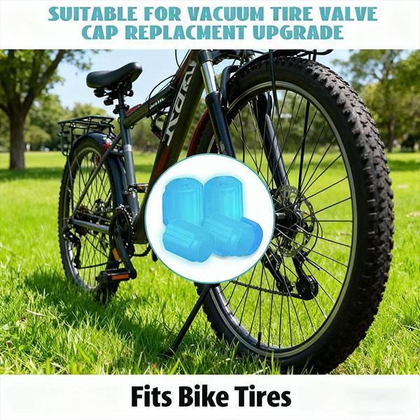 8PCS Luminous Tire Valve Cap Set - Waterproof Air Stem Covers, Universal Fit for Car Bike Motorcycle Wheel Accessories SpringStatements