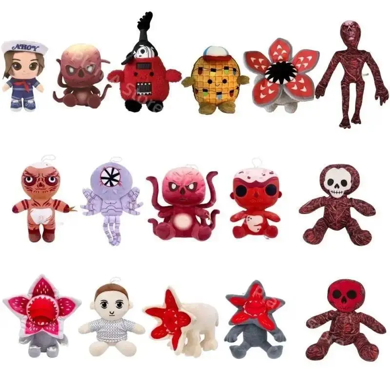 2026 hot item New Movie Peripheral Vecna Demogorgons Steve Harrington Plush Anime Soft Stuffed Character Plushie Doll Toy Fans Gift Kid Gift Popular toys