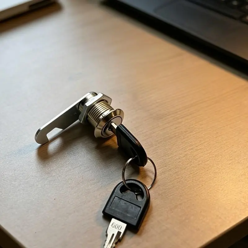 A set of 2 keys, 16mm safety cam lock, Security Lock, mailbox lock, durable cam latch, used to protect doors, cabinets, mailboxes and drawers, cabinet locks, locker locks, newspaper box locks, cabinets and cabinet furniture locks.