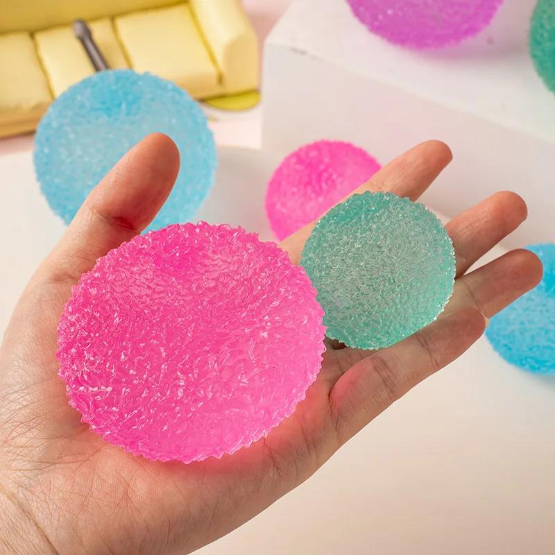 Venting Balls Squishy Fidget Toy Slow Rebound Anxiety Relief Soft Sensory Squeeze Toys for Adults Kids Birthday Gifts Perfect for Stress Relief