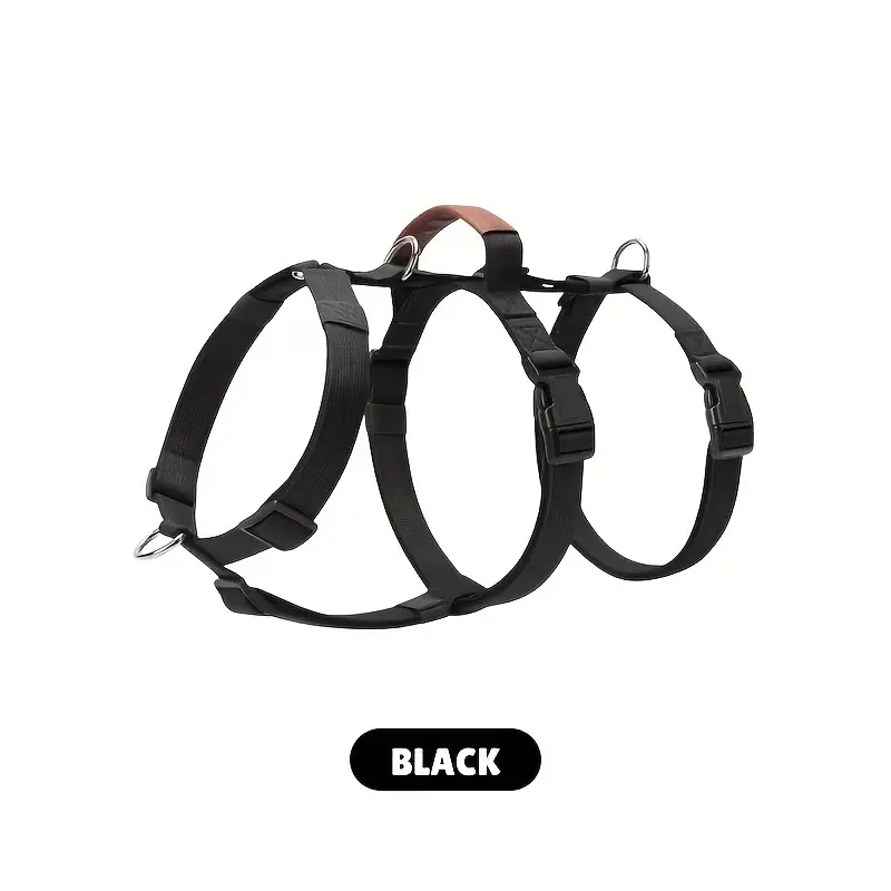Durable Nylon Dachshund Harness for Medium to Large Dogs, Anti-Slip Chest Strap, Soft and Comfortable, Breathable Outdoor Gear for Pets