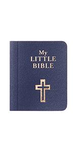 My Little Bible 2” Standard Edition - Selections of Key Verses From Every Book, Tiny Palm-size OT NT Scripture for Ministry Outreach, Classic 1769 KJV Text, 2" x 2.5”, Black