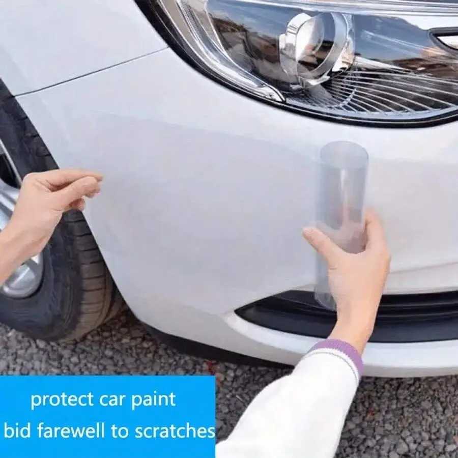 Scratch-Resistant Transparent Paint Protection Film, Car Window Film, Durable Clear Automotive Specialty Film, Door Body Protection Protector