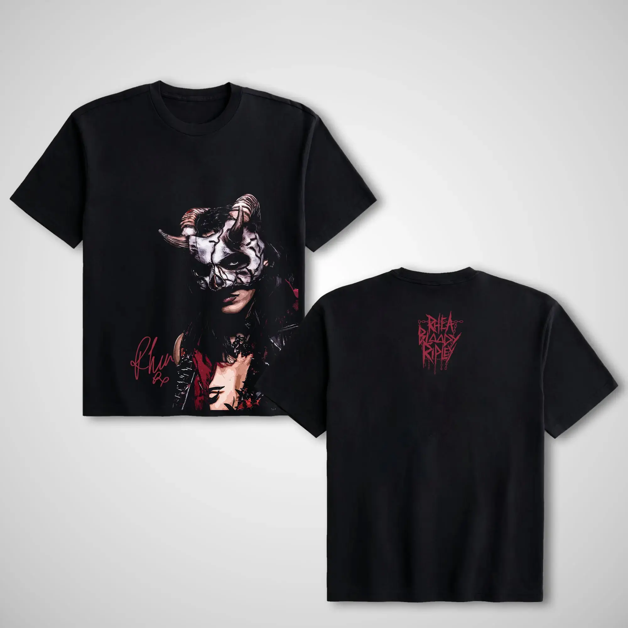 Female Wrestling Inspired Graphic Tee Unisex Cotton Streetwear Casual T Shirt  Ripley Fans Tee