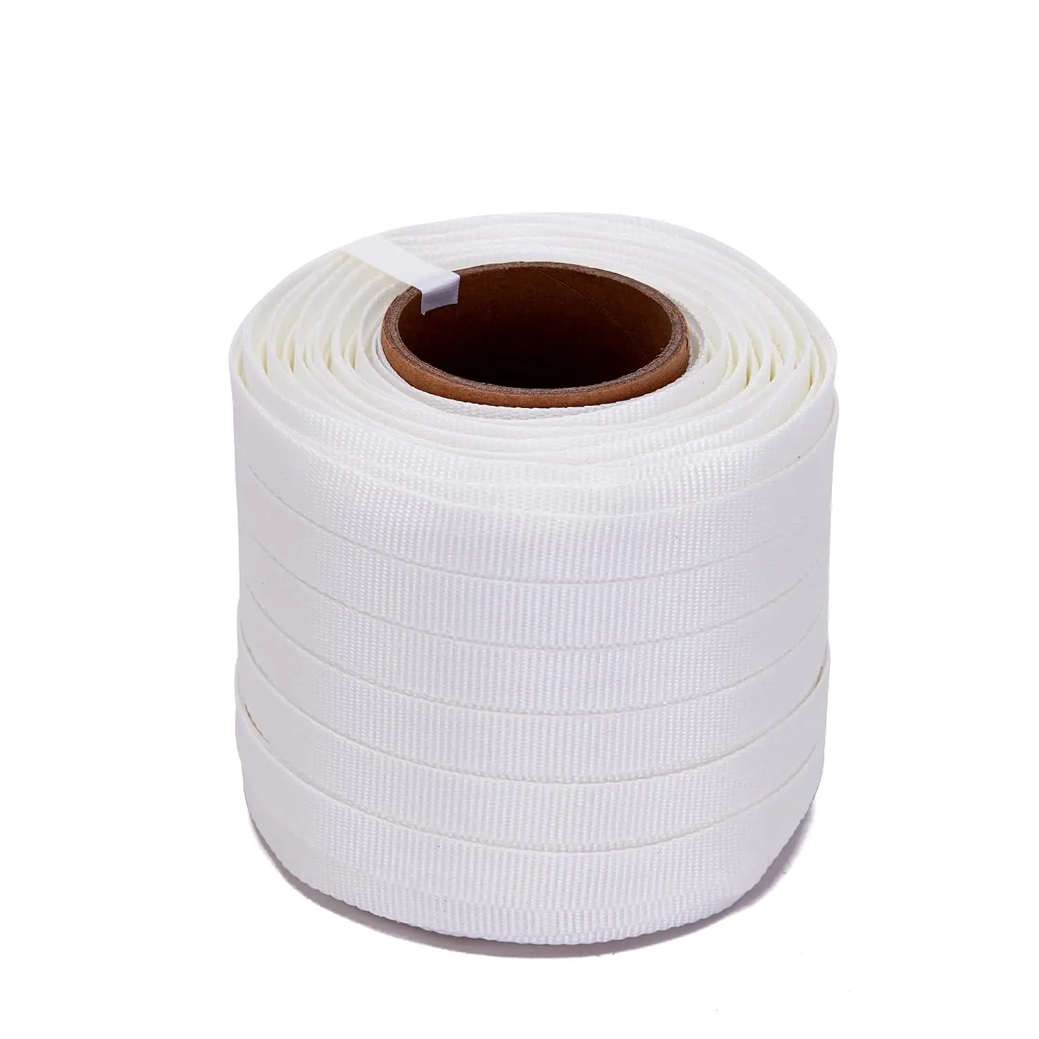 Packaging Strapping Woven Cord Strapping Kit - 2500 lbs Break Strength - Includes 3/4"" x 330' Woven Cord Strapping Roll and 50 Pack Metal Strapping Wire Buckles