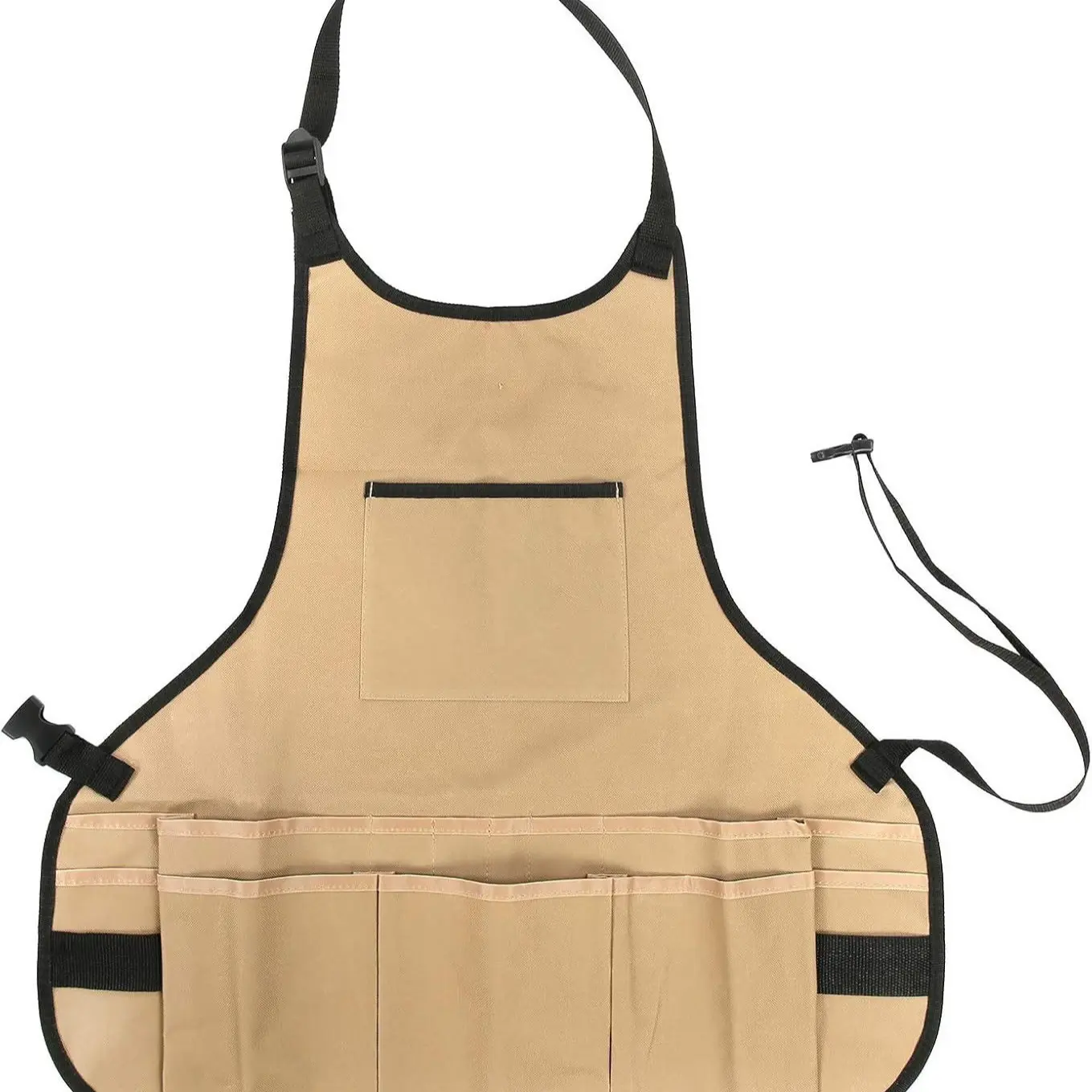 Unisex Gardening Apron with 14 Pockets, Large Capacity, Foldable, Adjustable, Waterproof, Ideal for Gardening, Woodworking, Outdoor Work
