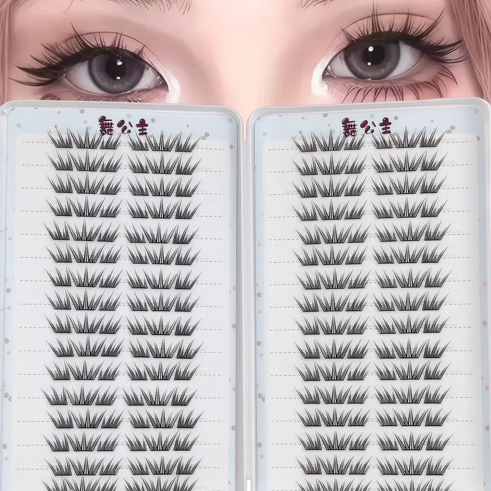 32-Row Idol Style False Eyelashes, Anime Comic Lash Set, Natural Makeup Lashes, Anime-Inspired Lash Book, Perfect for Cosplay & Daily Use, Cosmetic Eyelashes