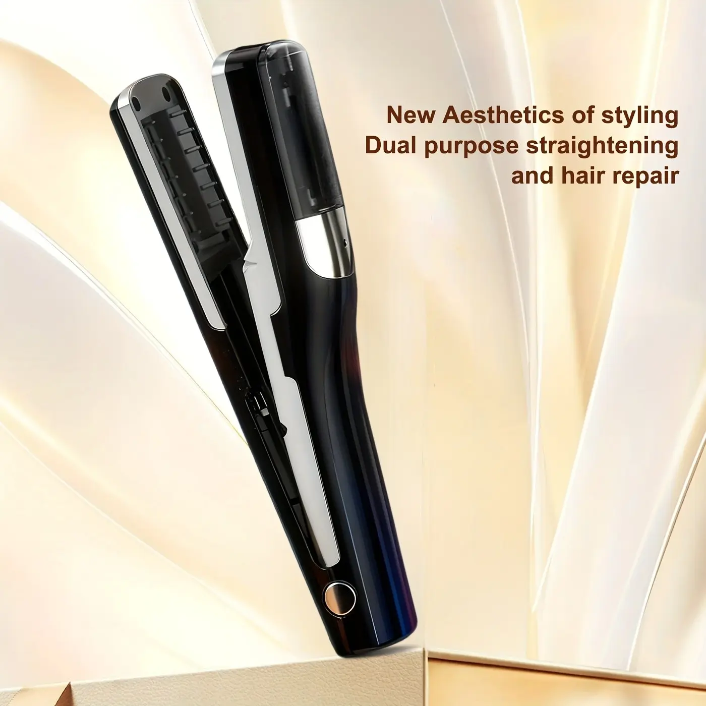 Wireless hair clipper, automatic split hair trimmer, Type-C charging, multifunctional electric hair clipper, precise trimming of split and damaged hair ends without affecting hair quality, one click operation, portable split hair trimmer tool.