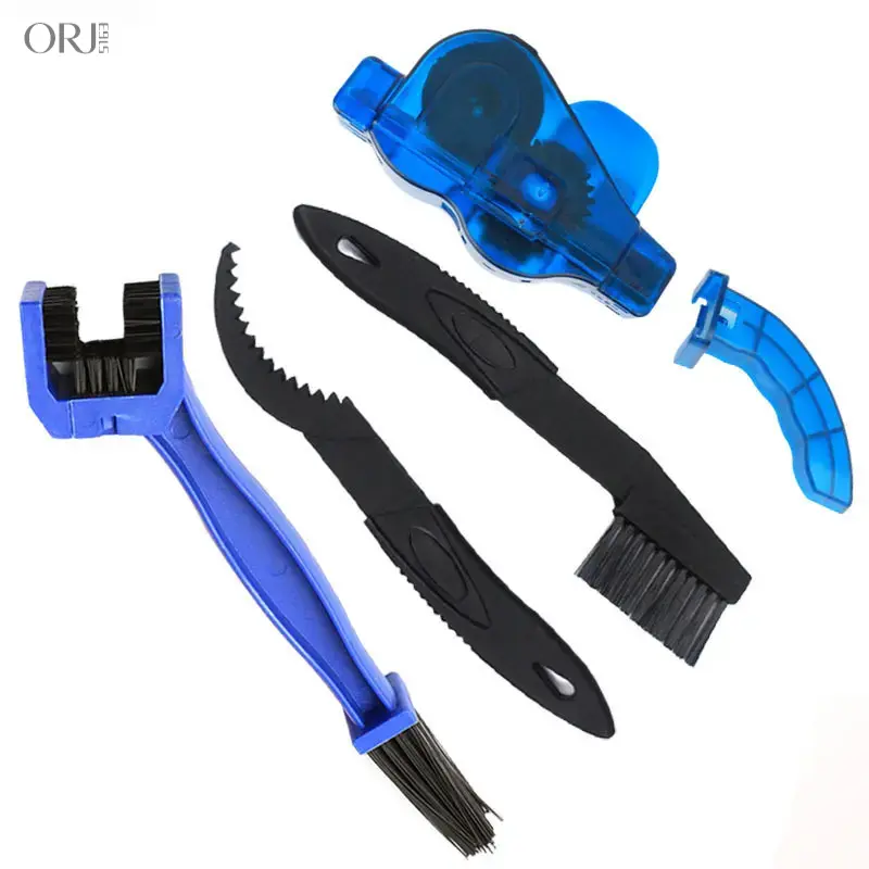 Bike Chain Cleaner Kit with Large Cleaning Brushes, Chain Washer + Small Brush, Ergonomic Design, Easy Operation for Mountain Bikes & Motorcycles Outdoor Cycling Maintenance & Repair Care,couple,keychain,,wristlet,,Pers,Christmas,Themed,Labubu,plush,bunny